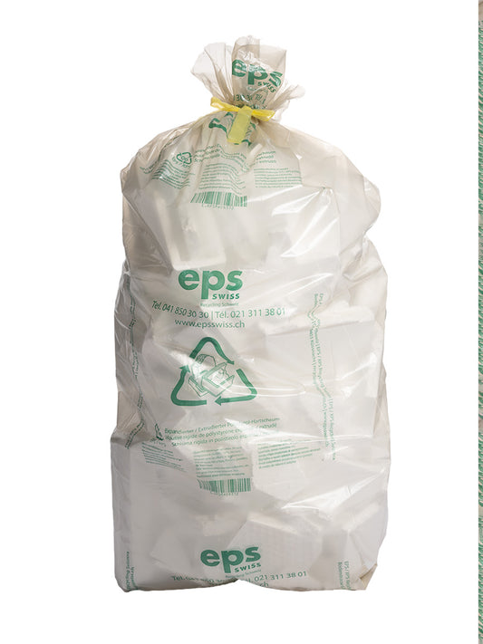 Pallet per sacchi di riciclaggio in EPS